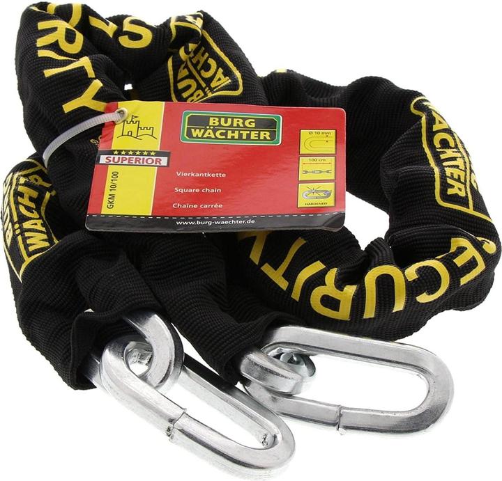 Actual product image Burg Wächter Security Chain Black Steel