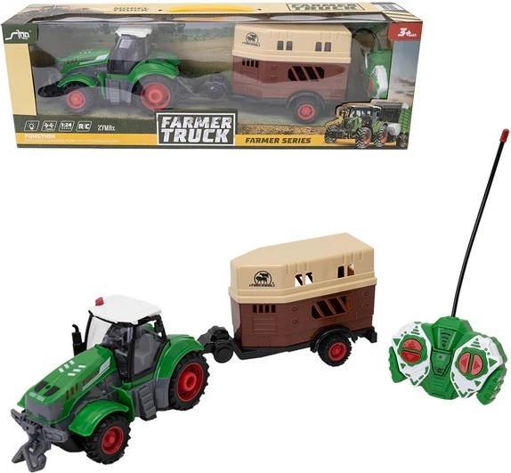 Produktbild Askato Traktor mit Anhänger für den Transport von Pferden R/C