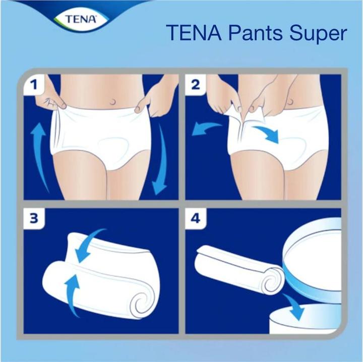 Actual product image Tena Pants Super hospital range (12 x, M)