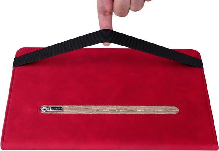 Produktbild Cover-Discount iPad 2022 (10.Gen) - Schutzhüllle mit Zipper Tasche rot (iPad 2022 (10. Gen))