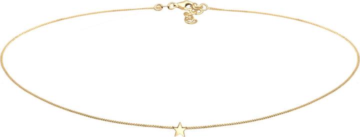 Elli Halskette Basic Stern Astro Choker 925 Sterling Silber (925er Sterling Silber, 36 cm)