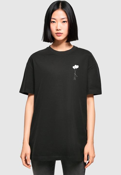 Immagine prodotto Merchcode Maglietta da donna Love In The Air Oversized Boyfriend Tee - 136255 (L)