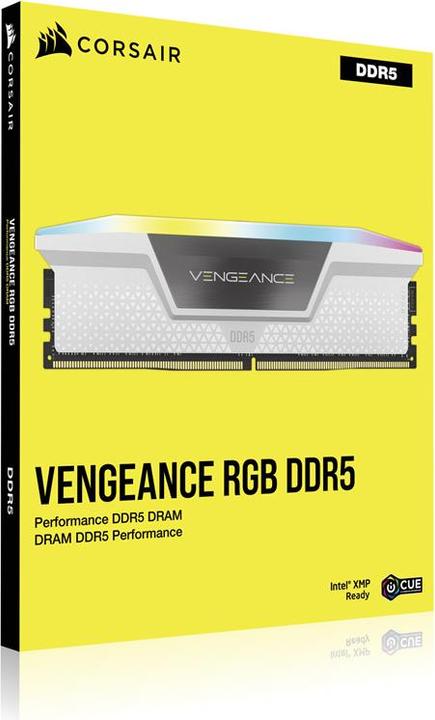 Immagine prodotto Corsair Vengeance RGB (2 x 16GB, 6000 MHz, RAM DDR5, DIMM)