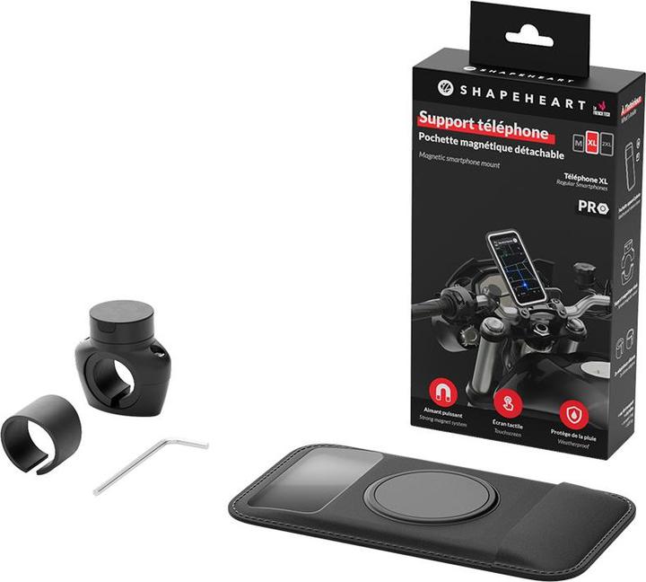 Produktbild Shapeheart motorradlenkerhalterung schrauben + fototasche