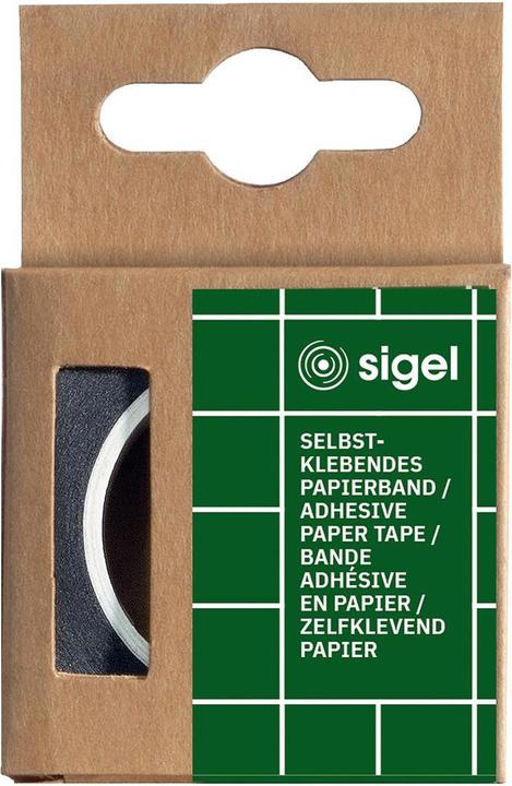 Image du produit Sigel Ruban adhésif 10 mm x 16 m, noir (10 mm)