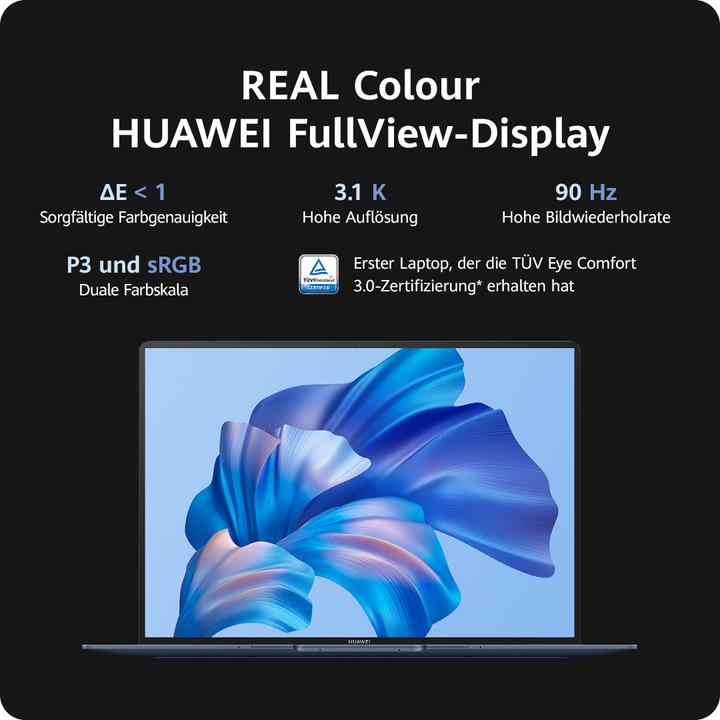 Actual product image Huawei MateBook X Pro (14.20", Intel Core i7-1260P, 16 GB, 1000 GB, DE)