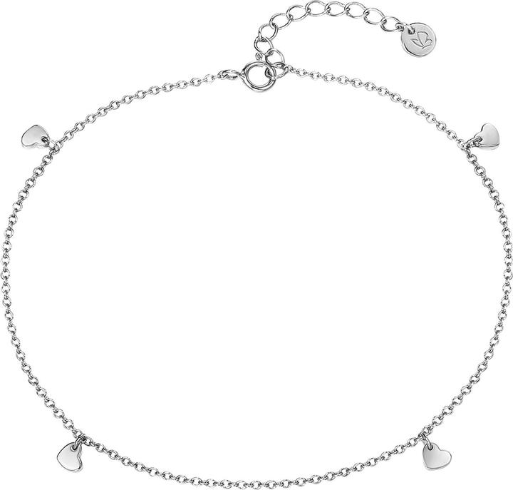 Produktbild Glanzstücke München Damen Herz Sterling Silber silber 22,0 cm Basiskette + 3,0 cm Verlängerung - 23962 (Sterling Silber, 22 cm)