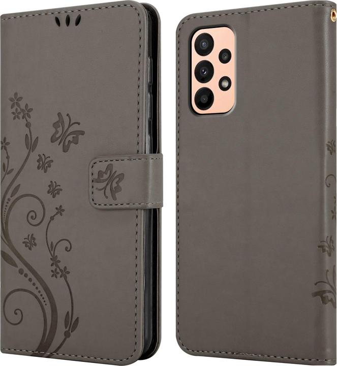 Image du produit Cadorabo Flower Book Housse pour Samsung Galaxy A23 4G (Samsung Galaxy A23)