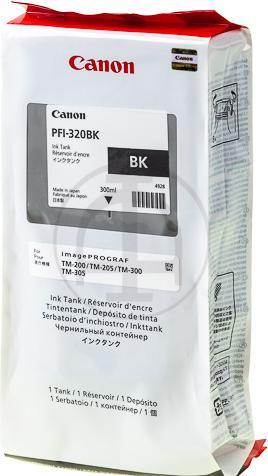 Image du produit Canon à encre PFI-320BK, noir (CF)