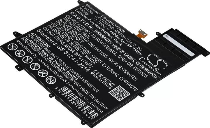 Actual product image AccuCell Battery Asus Zenbook Flip S UX370, UX370UA, type C21N1706 (4900 mAh)