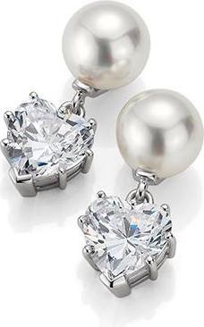 Image du produit Breuning BOUCLES D'OREILLES - BEH. PERLE DE MUSCULES blanc/S.ZIRCONIA