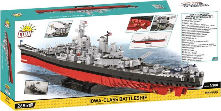 Produktbild Cobi Battleship Iowa-Klasse