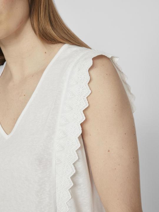 Actual product image Vila V-neck top without sleeves (M)