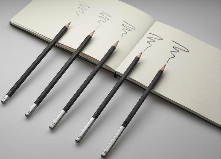 Produktbild Moleskine Zeichenstifte-Set (3 mm, HB, 2B, H, 4B, 6B, 5 x)