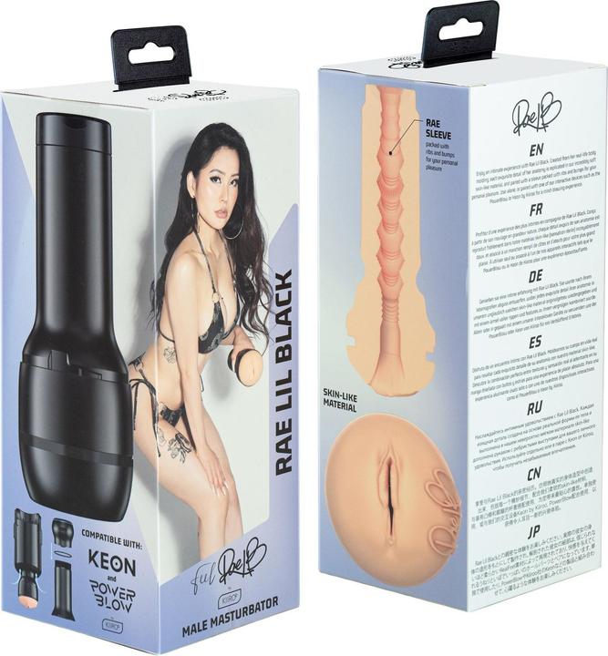 Actual product image Kiiroo Feel Rae Lil Black
