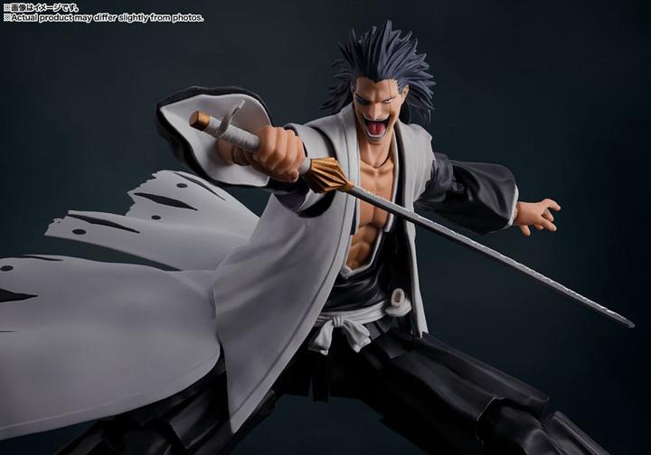 Actual product image Tamashii Nation Bleach: Thousand-Year Blood War S.H. Figuarts Action Figure Kenpachi Zaraki 17 cm