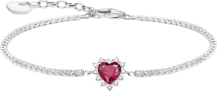 Actual product image Thomas Sabo Herz Armband Romance Silber (19 cm, 925 silver)