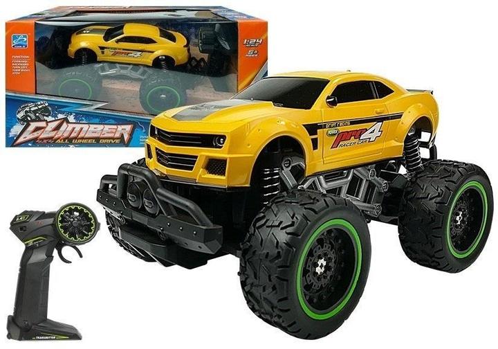 Lean Toys Auto telecomandata R/C 6,5 km/h giallo