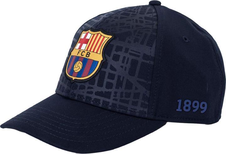 FC Barcelona Geo Debossed Cap (One size)
