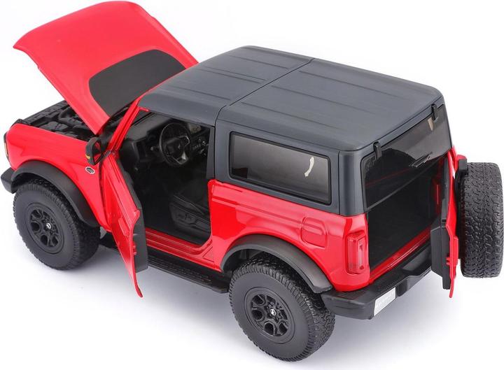 Produktbild Maisto Ford Bronco Wildtrak 2021 1/18 red