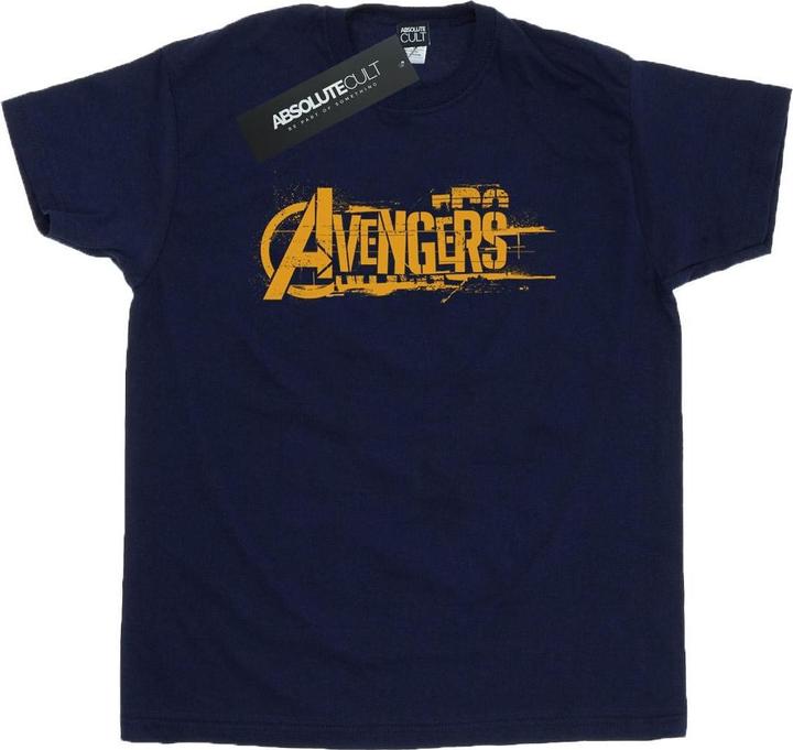 Avengers Infinity War Orange Logo TShirt (XL)