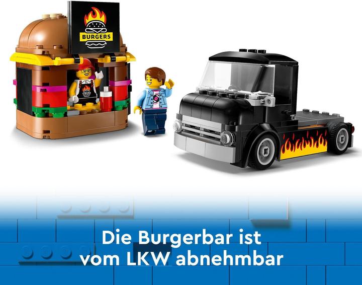 Immagine prodotto LEGO Camioncino degli hamburger (60404, LEGO City)