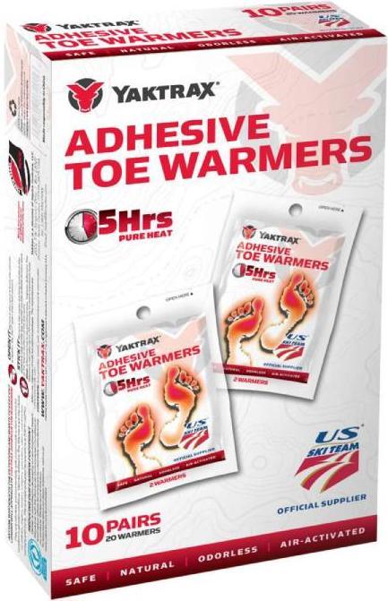 Produktbild Yaktrax Adhesive toe warmers 10-pack