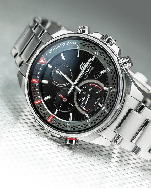 Actual product image Casio Edifice Premium (Analogue wristwatch, Chronograph, 50 mm)