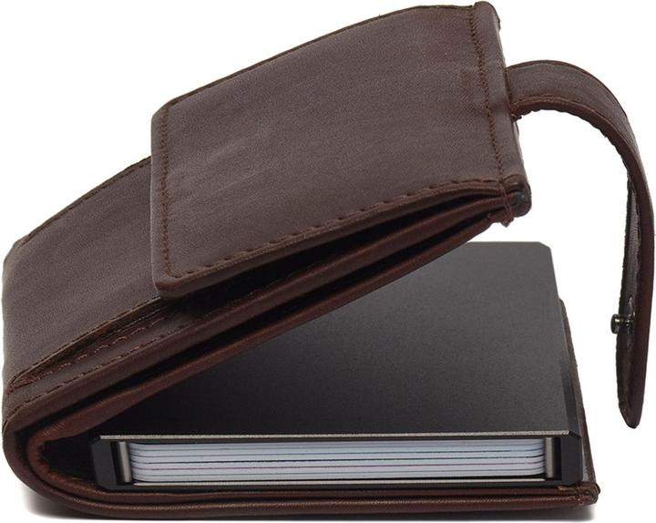 Actual product image The Chesterfield Brand Leipzig credit card holder RFID protection leather 7.5 cm