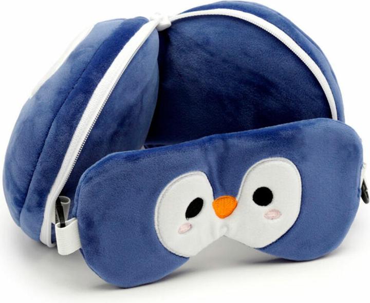 Image du produit Puckator Relaxeazzz peluche pingouin (Coussins de voyage)