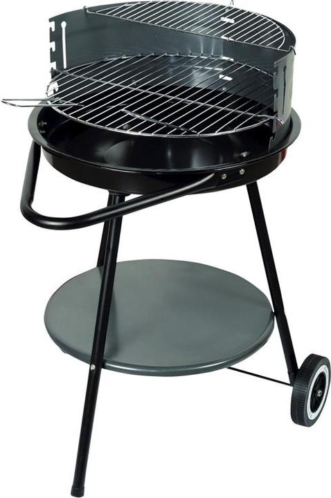 Master 4U-Onlinehandel Barbecue Trolley Ø49x80cm Round Barbecue Charcoal Barbecue Stand Barbecue Charcoal (49 cm)