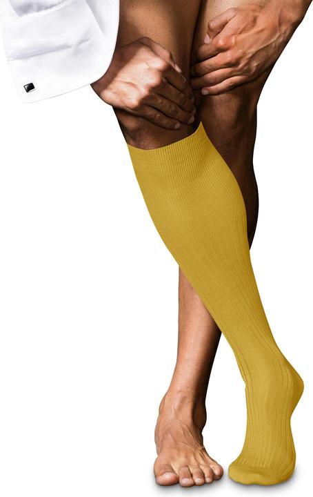 Falke No. 10 Pure Fil d'Écosse Herren Kniestrümpfe