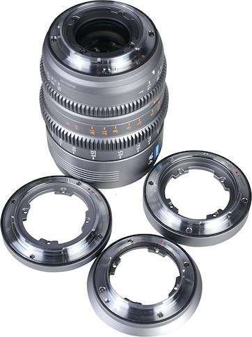 Image du produit Sirui VP-1-3G VISION PRIME T1.4 Full-frame Cine Lens 24mm&35mm&50mm Grey Wechsel Mount (Monture C, Plein format)