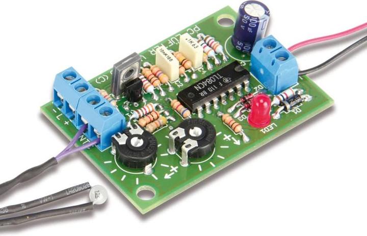 Actual product image Pollin Electronic PC fan control kit