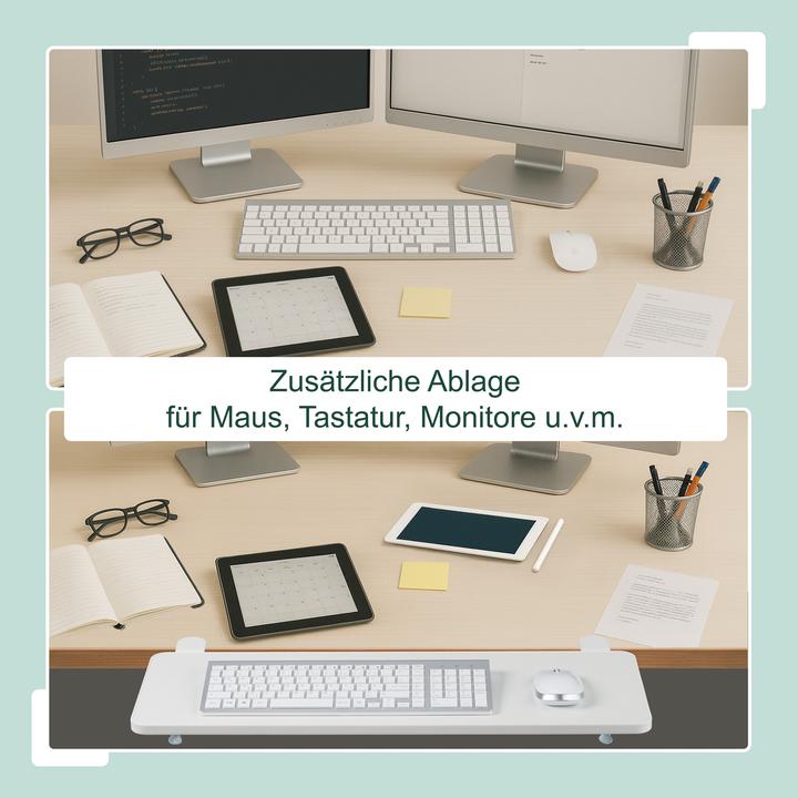 Produktbild Relaxdays Schreibtischverlängerung zum Anklemmen