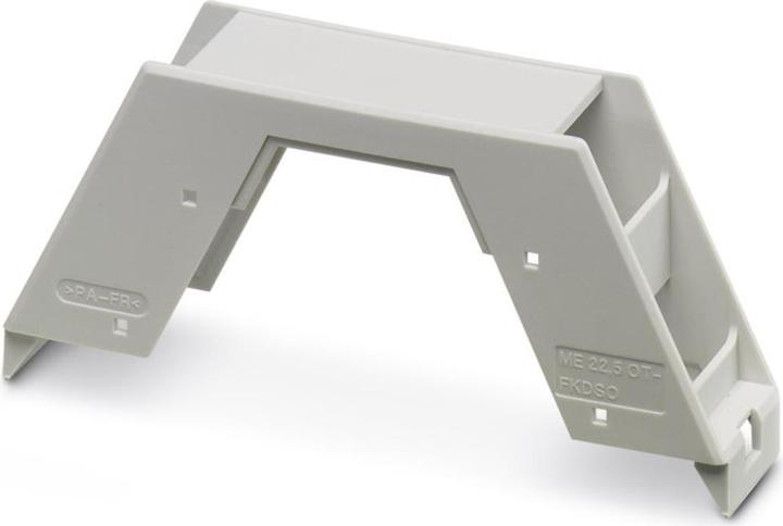 Actual product image Phoenix Contact Top-hat rail housing upper part gray ME 22.5 OT-FKDSO KMGY 10 pcs. (Housing)