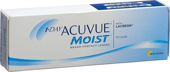 Produktbild Acuvue Moist (30 Stück, Tageslinse, Sphärisch)
