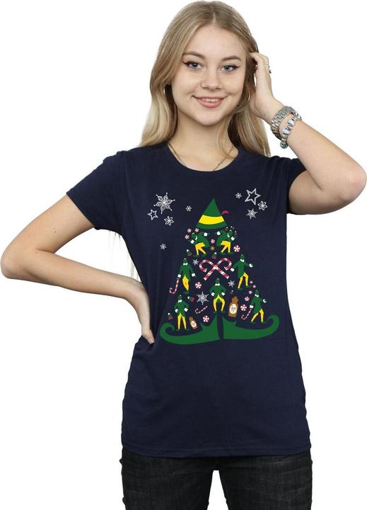 Produktbild Elf Christmas Tree TShirt (S)