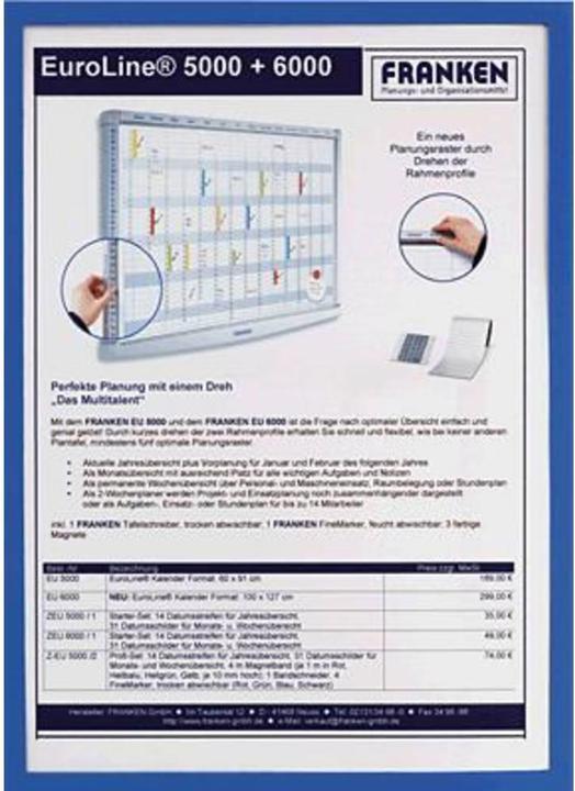 Image du produit Franken Porte-documents A4 ITSA4M03 bl (A4, 1 x)