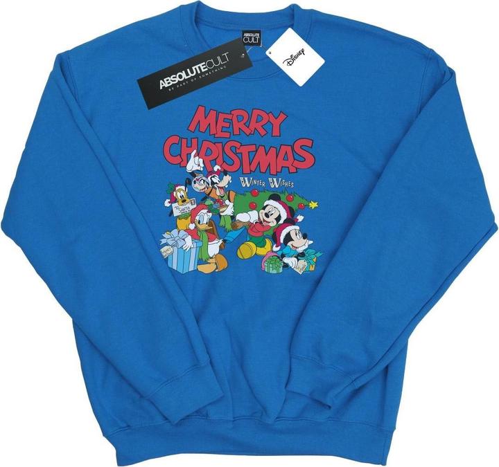 Immagine prodotto Disney Mickey And Friends Winter Wishes Felpa Uomo (XL)