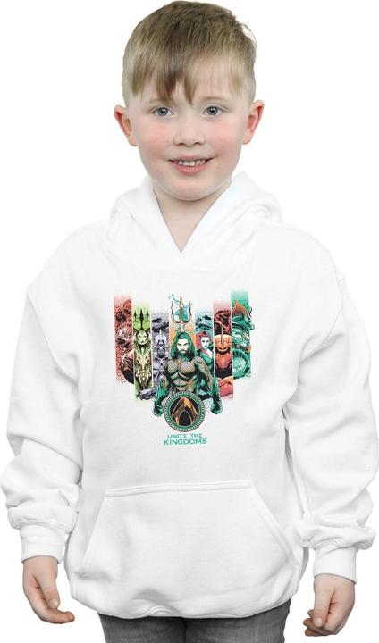 Actual product image Boys Aquaman Unite The Kingdoms Hoodie (152, 158)