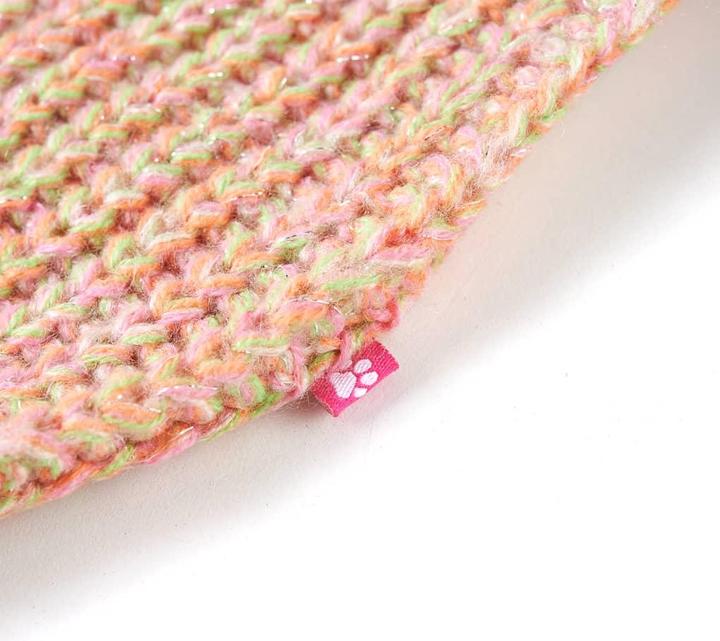Actual product image VidaXL Children's jumper knitted pale pink 116,Material: 49 % acrylic (116)
