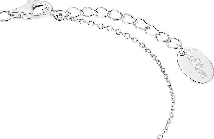 Produktbild S.Oliver Armschmuck für Damen, 925 Sterling Silber Zirkonia Infinity (20 cm, 925er Silber)