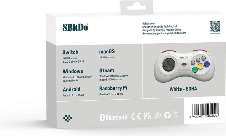 Produktbild 8bitdo M30 Bluetooth Controller (Windows, Android, Switch, Raspberry Pi 3)