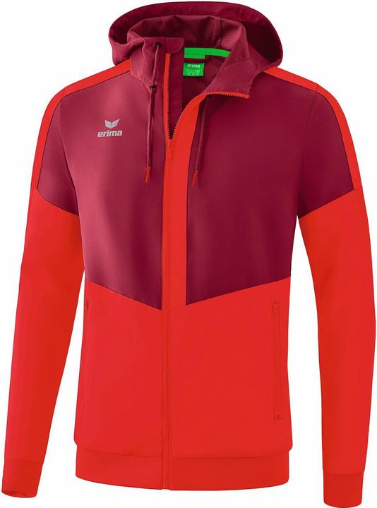 Actual product image Erima Squad Tracktop Jacket With Hood (XXL)