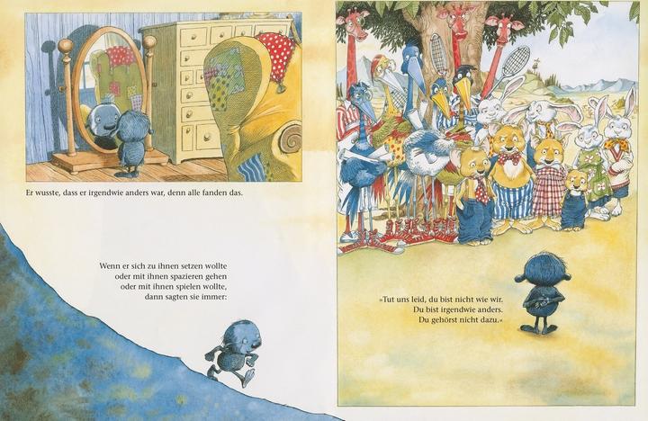 Actual product image Irgendwie Anders (German, Kathryn Cave, Chris Riddell, Salah Naoura, 2024)