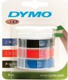 Actual product image Dymo Embossing tape 3D (0.90 cm, Silver)