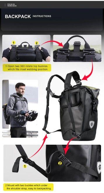 Image du produit Rhinowalk Velo Rucksack (27 l, Sacoches)