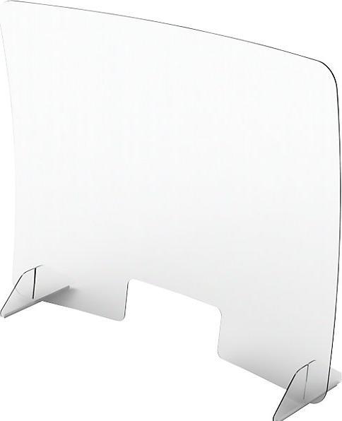 Image du produit Dancop Vitre de protection contre les infections, en plastique, avec pieds, h x l 805 x (80.50 cm, 100.50 cm)
