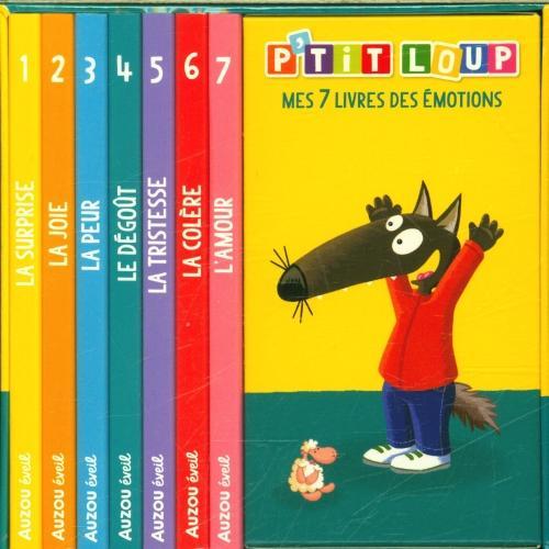 Immagine prodotto Auzou France Bibliothèque P'tit Loup : mes 7 livres des émotions (Francese, Lallemand Orianne, Thuillier Eléonore, 2024)